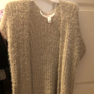 Lauren Conrad Fuzzy Sweater/Vest